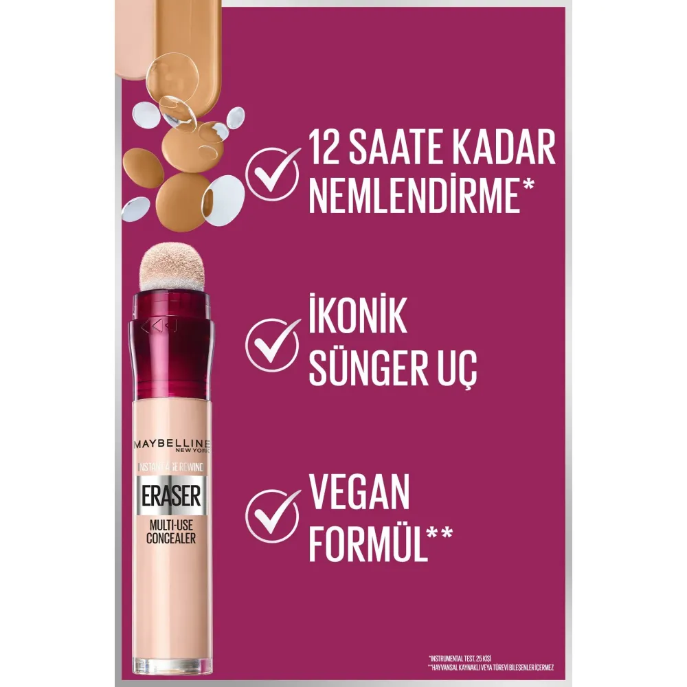 Maybelline New York Instant Anti Age Eraser 01 Light Kapatıcı